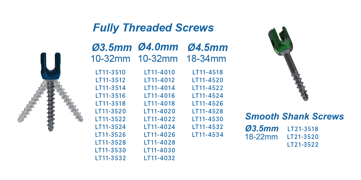 BLACKBIRD™ screw feature images - BLACKBIRD™